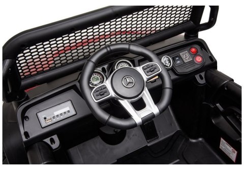 LEAN CARS Pojazd na Akumulator Mercedes Unimog S Biały LEAN CARS Pojazd na Akumulator Mercedes Unimog S Biały