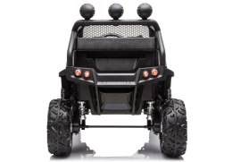 LEAN CARS Pojazd na Akumulator Mercedes Unimog S Czarny Lakier