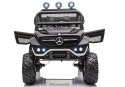 LEAN CARS Pojazd na Akumulator Mercedes Unimog S Czarny