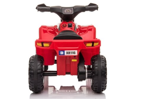 LEAN CARS Quad na akumulator XH116 Czerwony LEAN CARS Quad na akumulator XH116 Czerwony