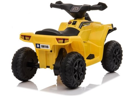 LEAN CARS Quad na akumulator XH116 Żółty LEAN CARS Quad na akumulator XH116 Żółty