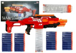 LEAN Toys Karabin Rolkowy na Strzałki duży Magazynek 40 szt