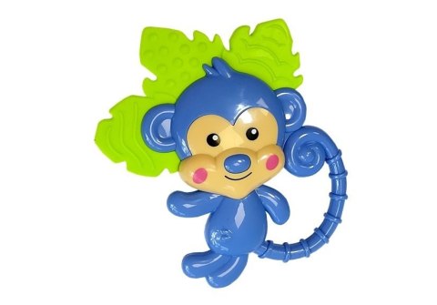 LEAN Toys Zestaw Grzechotek Gryzaków Kolorowe Zwierzątka Misiu Żabka LEAN Toys Zestaw Grzechotek Gryzaków Kolorowe Zwierzątka Misiu Żabka