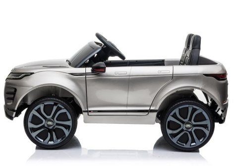 LEAN CARS Auto na Akumulator Range Rover Evoque Srebrny Lakierowany LEAN CARS Auto na Akumulator Range Rover Evoque Srebrny Lakierowany