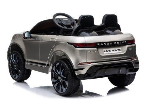LEAN CARS Auto na Akumulator Range Rover Evoque Srebrny Lakierowany LEAN CARS Auto na Akumulator Range Rover Evoque Srebrny Lakierowany