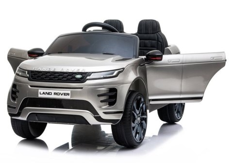 LEAN CARS Auto na Akumulator Range Rover Evoque Srebrny Lakierowany LEAN CARS Auto na Akumulator Range Rover Evoque Srebrny Lakierowany