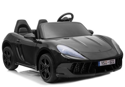 LEAN CARS Auto na akumulator YSA021A Czarny Lakierowany LEAN CARS Auto na akumulator YSA021A Czarny Lakierowany