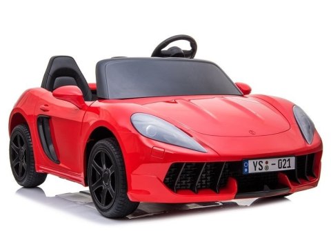 LEAN CARS Auto na akumulator YSA021A Czerwony Lakierowany LEAN CARS Auto na akumulator YSA021A Czerwony Lakierowany