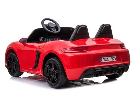 LEAN CARS Auto na akumulator YSA021A Czerwony Lakierowany LEAN CARS Auto na akumulator YSA021A Czerwony Lakierowany