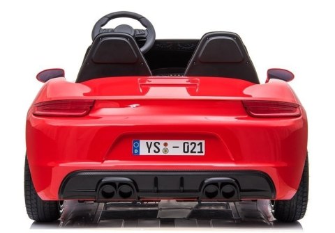 LEAN CARS Auto na akumulator YSA021A Czerwony Lakierowany LEAN CARS Auto na akumulator YSA021A Czerwony Lakierowany