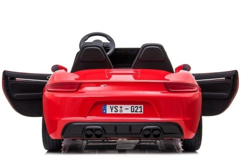 LEAN CARS Auto na akumulator YSA021A Czerwony Lakierowany LEAN CARS Auto na akumulator YSA021A Czerwony Lakierowany