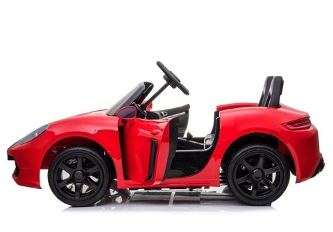 LEAN CARS Auto na akumulator YSA021A Czerwony Lakierowany LEAN CARS Auto na akumulator YSA021A Czerwony Lakierowany