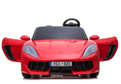LEAN CARS Auto na akumulator YSA021A Czerwony Lakierowany LEAN CARS Auto na akumulator YSA021A Czerwony Lakierowany