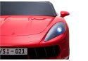 LEAN CARS Auto na akumulator YSA021A Czerwony Lakierowany