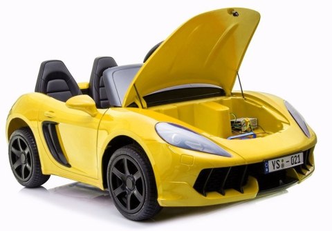LEAN CARS Auto na akumulator YSA021A Żółty LEAN CARS Auto na akumulator YSA021A Żółty