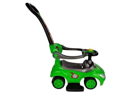 LEAN CARS Jeździk z Pchaczem Mega Car 3w1 Zielony LEAN CARS Jeździk z Pchaczem Mega Car 3w1 Zielony