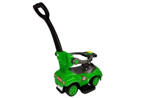 LEAN CARS Jeździk z Pchaczem Mega Car 3w1 Zielony LEAN CARS Jeździk z Pchaczem Mega Car 3w1 Zielony