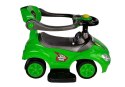 LEAN CARS Jeździk z Pchaczem Mega Car 3w1 Zielony