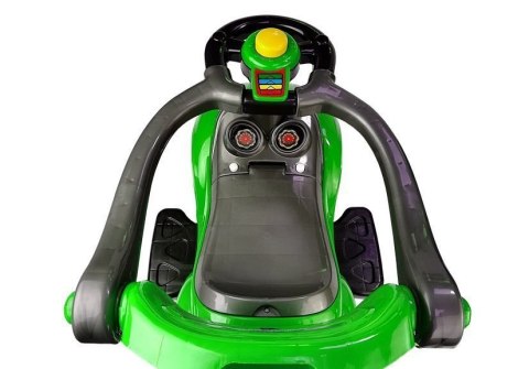 LEAN CARS Jeździk z Pchaczem Mega Car 3w1 Zielony LEAN CARS Jeździk z Pchaczem Mega Car 3w1 Zielony