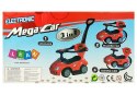 LEAN CARS Jeździk z Pchaczem Mega Car 3w1 Zielony