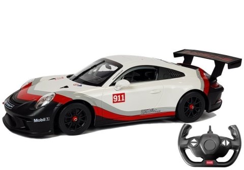 Rastar Auto R/C Porsche 911 GT3 CUP Rastar 1:14 Białe na pilota Rastar Auto R/C Porsche 911 GT3 CUP Rastar 1:14 Białe na pilota