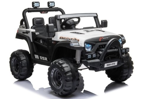 LEAN CARS Auto na Akumulator BBH-016 Biały LEAN CARS Auto na Akumulator BBH-016 Biały