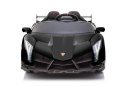 LEAN CARS Auto na akumulator Lamborghini Veneno Czarny