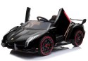 LEAN CARS Auto na akumulator Lamborghini Veneno Czarny