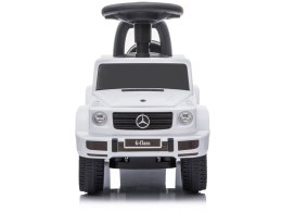 LEAN CARS Jeździk Mercedes G-Class 652 Biały Dźwięk Klaksonu Silnika