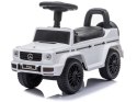 LEAN CARS Jeździk Mercedes G-Class 652 Biały Dźwięk Klaksonu Silnika