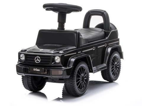 LEAN CARS Jeździk Mercedes G-Class 652 Czarny Dźwięk Klaksonu Silnika LEAN CARS Jeździk Mercedes G-Class 652 Czarny Dźwięk Klaksonu Silnika