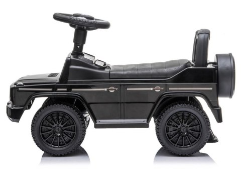 LEAN CARS Jeździk Mercedes G-Class 652 Czarny Dźwięk Klaksonu Silnika LEAN CARS Jeździk Mercedes G-Class 652 Czarny Dźwięk Klaksonu Silnika