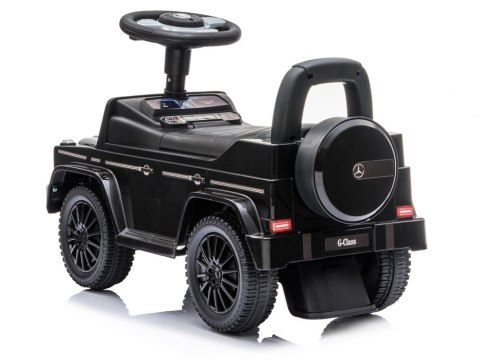 LEAN CARS Jeździk Mercedes G-Class 652 Czarny Dźwięk Klaksonu Silnika LEAN CARS Jeździk Mercedes G-Class 652 Czarny Dźwięk Klaksonu Silnika
