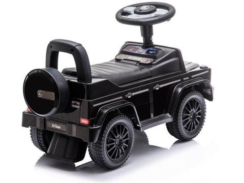 LEAN CARS Jeździk Mercedes G-Class 652 Czarny Dźwięk Klaksonu Silnika LEAN CARS Jeździk Mercedes G-Class 652 Czarny Dźwięk Klaksonu Silnika