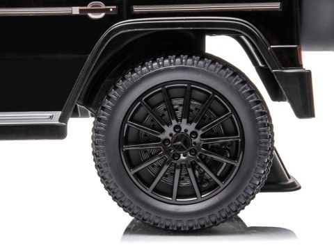 LEAN CARS Jeździk Mercedes G-Class 652 Czarny Dźwięk Klaksonu Silnika LEAN CARS Jeździk Mercedes G-Class 652 Czarny Dźwięk Klaksonu Silnika