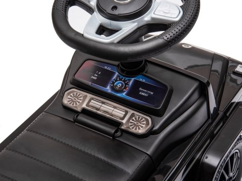 LEAN CARS Jeździk Mercedes G-Class 652 Czarny Dźwięk Klaksonu Silnika LEAN CARS Jeździk Mercedes G-Class 652 Czarny Dźwięk Klaksonu Silnika