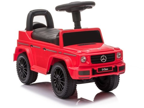 LEAN CARS Jeździk Mercedes G-Class 652 Czerwony Dźwięk Klaksonu Silnika LEAN CARS Jeździk Mercedes G-Class 652 Czerwony Dźwięk Klaksonu Silnika
