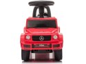 LEAN CARS Jeździk Mercedes G-Class 652 Czerwony Dźwięk Klaksonu Silnika