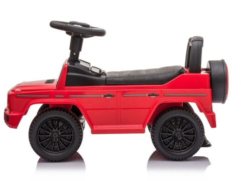 LEAN CARS Jeździk Mercedes G-Class 652 Czerwony Dźwięk Klaksonu Silnika LEAN CARS Jeździk Mercedes G-Class 652 Czerwony Dźwięk Klaksonu Silnika