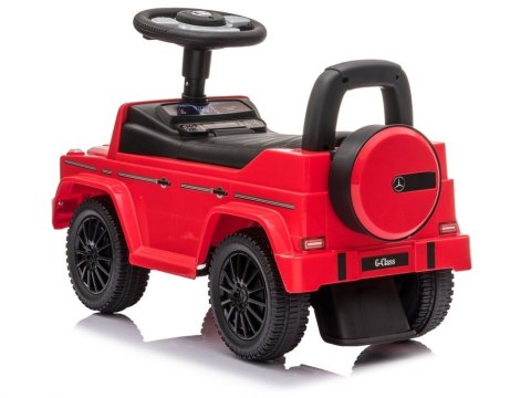 LEAN CARS Jeździk Mercedes G-Class 652 Czerwony Dźwięk Klaksonu Silnika LEAN CARS Jeździk Mercedes G-Class 652 Czerwony Dźwięk Klaksonu Silnika
