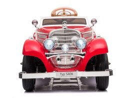 LEAN CARS Auto na Akumulator Mercedes 540K Czerwony