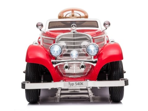 LEAN CARS Auto na Akumulator Mercedes 540K Czerwony LEAN CARS Auto na Akumulator Mercedes 540K Czerwony