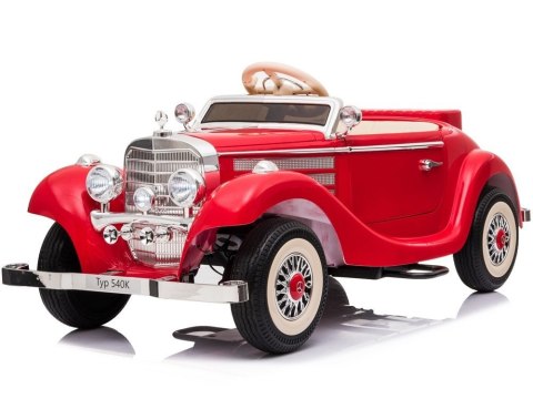LEAN CARS Auto na Akumulator Mercedes 540K Czerwony LEAN CARS Auto na Akumulator Mercedes 540K Czerwony