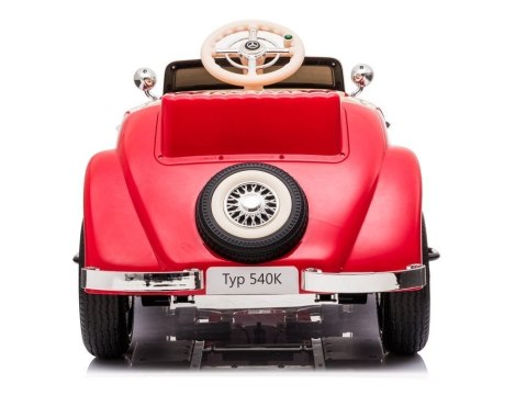 LEAN CARS Auto na Akumulator Mercedes 540K Czerwony LEAN CARS Auto na Akumulator Mercedes 540K Czerwony