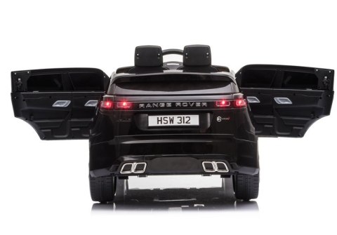 LEAN CARS Auto na Akumulator Range Rover Czarny lakier LEAN CARS Auto na Akumulator Range Rover Czarny lakier