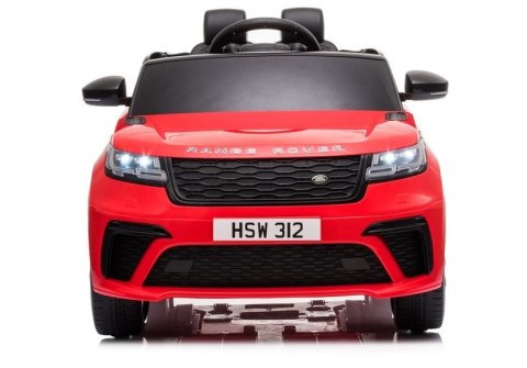 LEAN CARS Auto na Akumulator Range Rover Czerwony Lakier LEAN CARS Auto na Akumulator Range Rover Czerwony Lakier