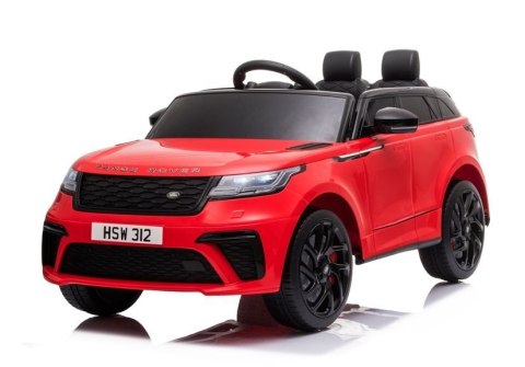 LEAN CARS Auto na Akumulator Range Rover Czerwony Lakier LEAN CARS Auto na Akumulator Range Rover Czerwony Lakier
