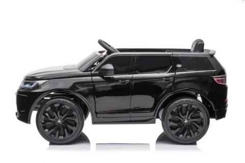 LEAN CARS Auto Na Akumulator Range Rover Czarny Lakierowany LEAN CARS Auto Na Akumulator Range Rover Czarny Lakierowany