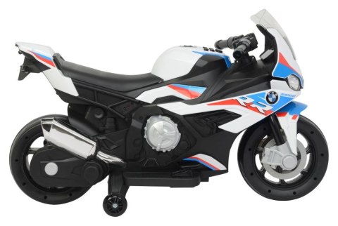 LEAN CARS Motor Na Akumulator BMW S1000RR 2156 Biały LEAN CARS Motor Na Akumulator BMW S1000RR 2156 Biały