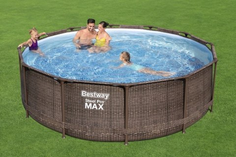 Bestway Basen Ogrodowy Stelażowy 366 x 100 cm Bestway 56709 Bestway Basen Ogrodowy Stelażowy 366 x 100 cm Bestway 56709